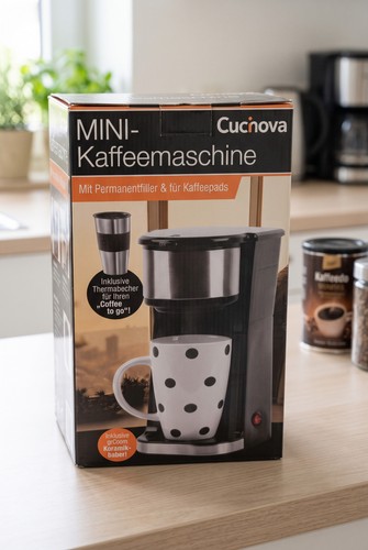 Kompakte mini kaffeemaschine - kompakte, mini-kaffeemaschine